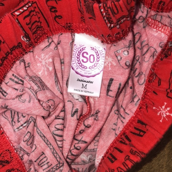 Christmas medium/large Buffalo print red pajamas - Picture 3 of 6